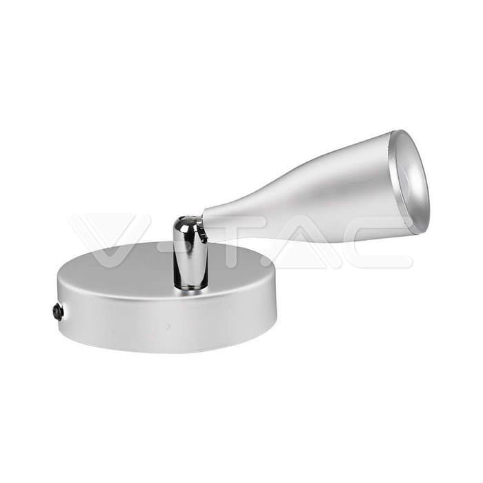 Nástenné LED svietidlo 4,5W, 4000K, 360lm, biele VT-805 (V-TAC)