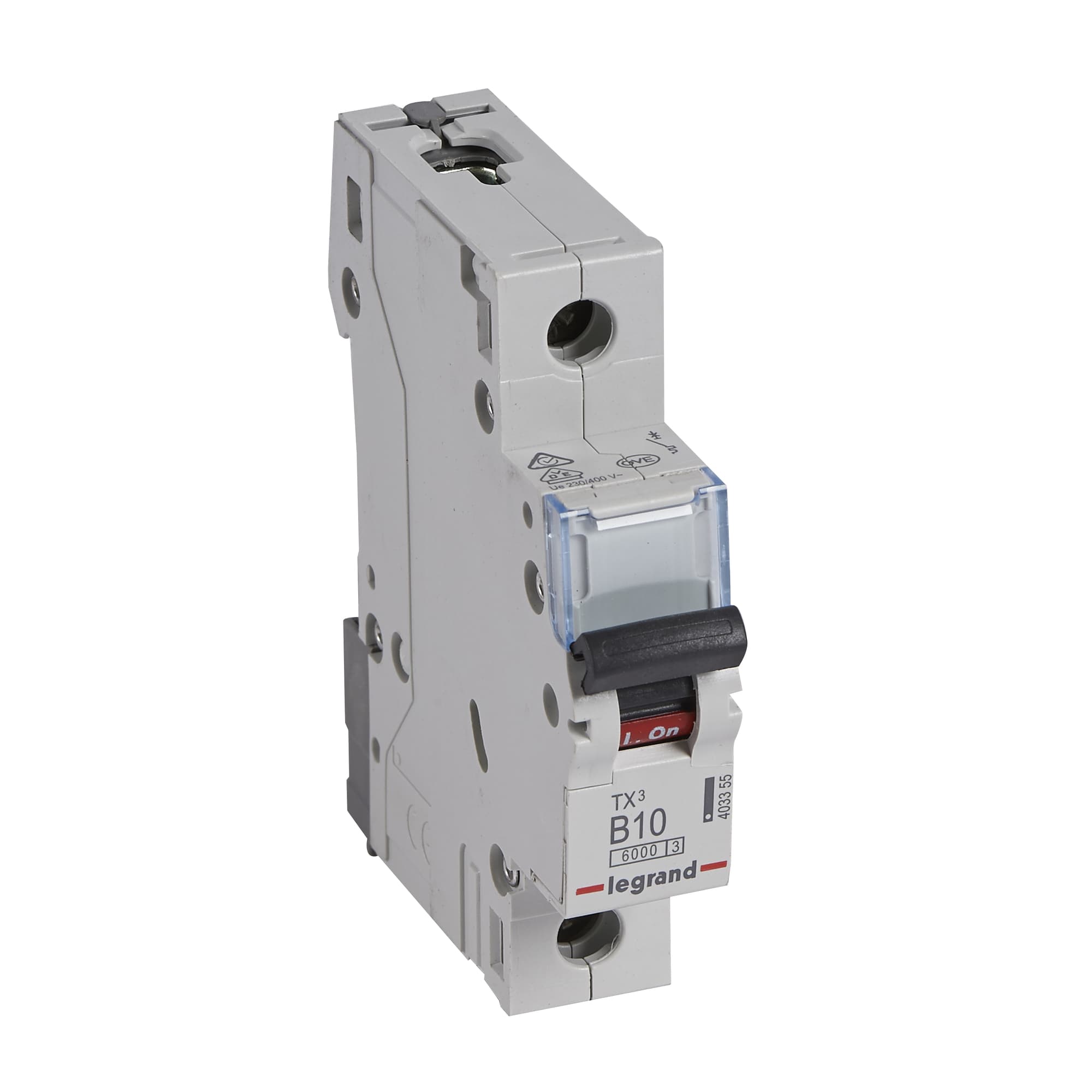Istič 1-pólový B/10A 6kA Rada:TX3 (Legrand)