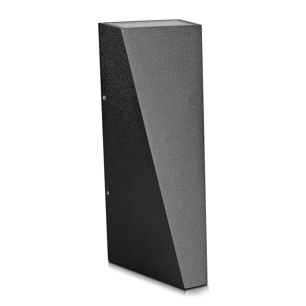 Nástenné LED svietidlo 6W čierne IP65 4000K 660lm VT-826 (V-TAC)