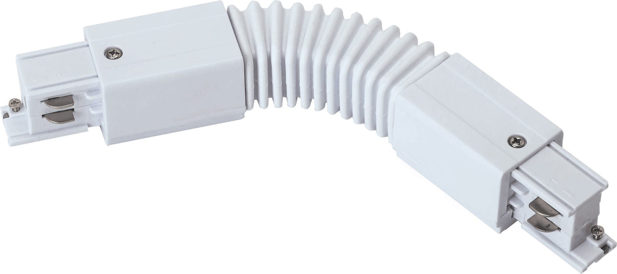 TRACK FLEXI CONNECTOR 4W WHITE - Propojovací lištový konektor