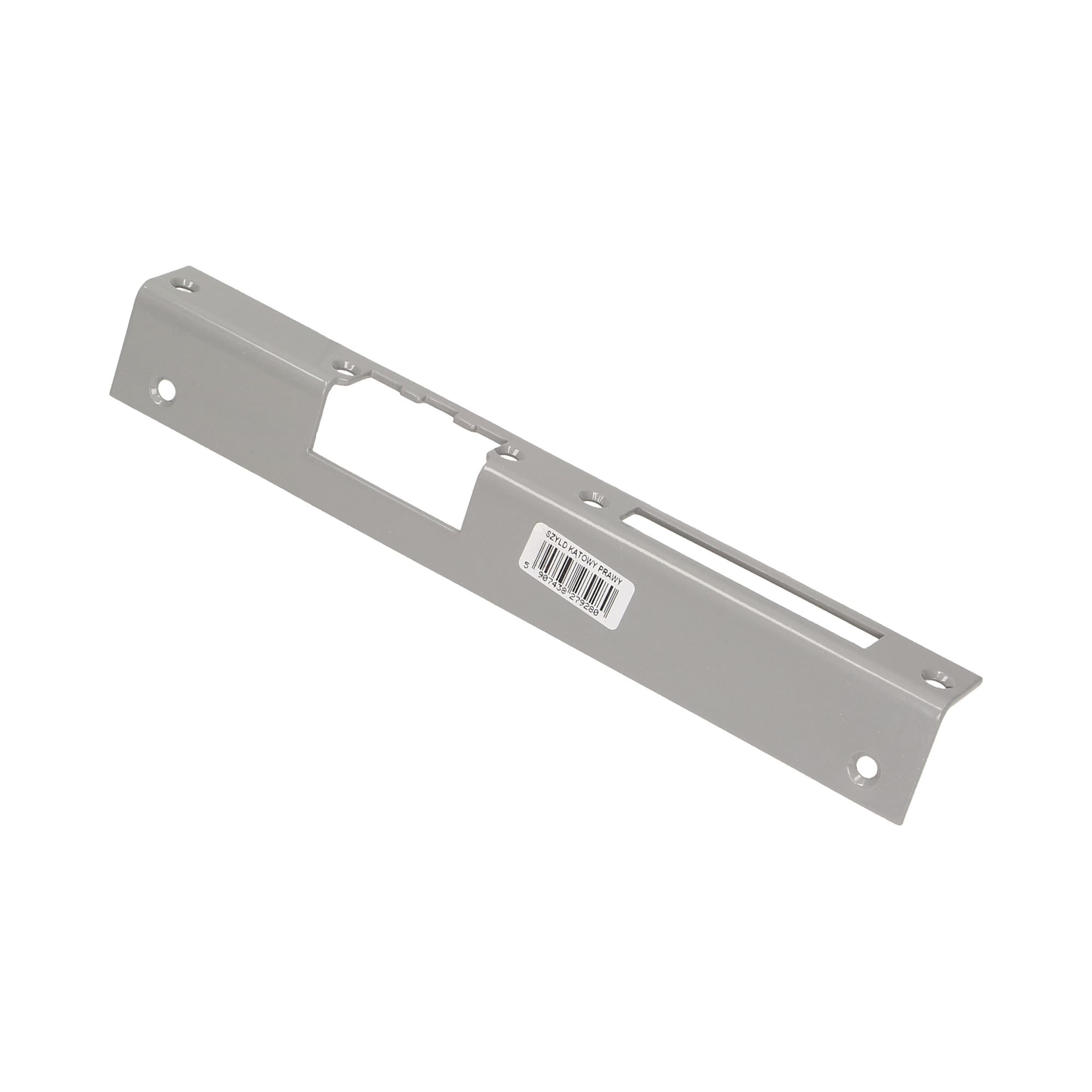Faceplate angled, long, painted, right