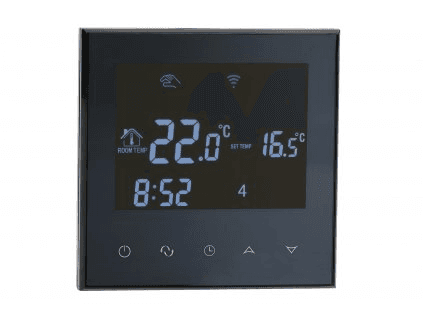 Termostat Class B-3 Wifi 3A pre ovládanie kotlov čierny (Aluzan)