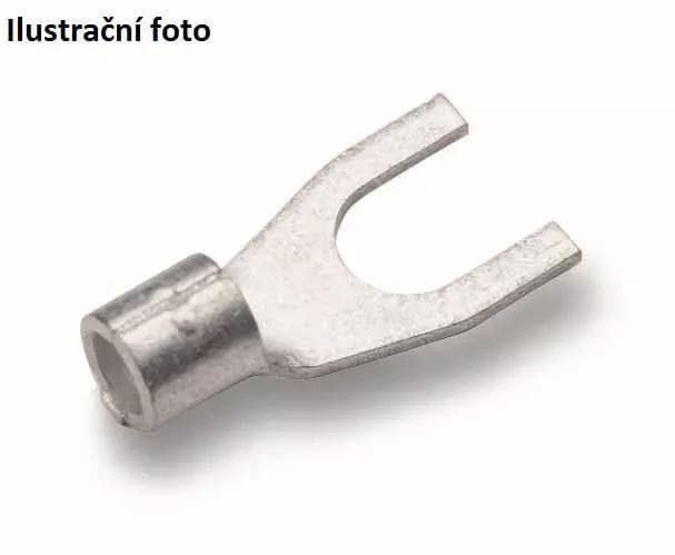 Neizolovaná vidlice Cu 4-6/4 mm (100 ks)