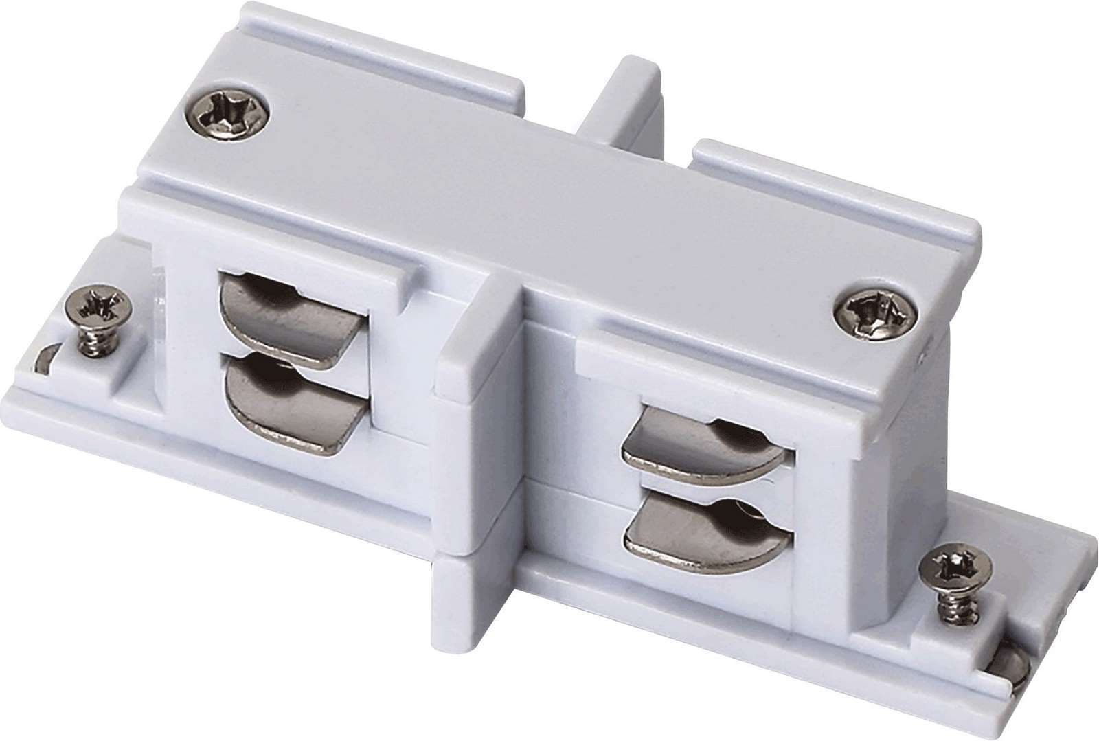 TRACK SHORT CONNECTOR 4W WHITE - Propojovací lištový konektor