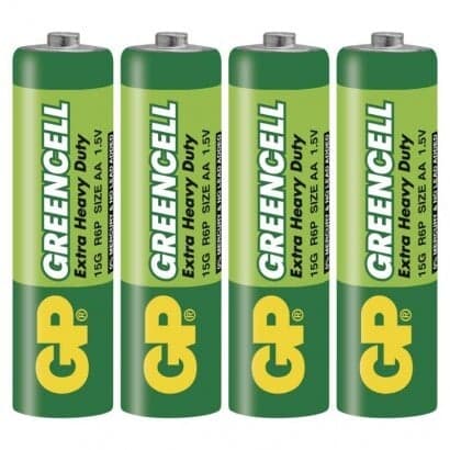 Zinko-chloridová batéria GP Greencell R6 (AA) (EMOS)