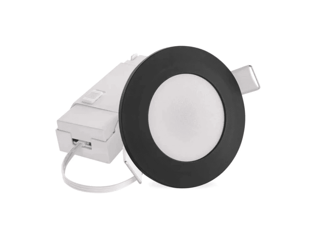 LED SVIETIDLO LORI VST. KR 4,5W 345LM IP65 CCT čierná (EMOS)