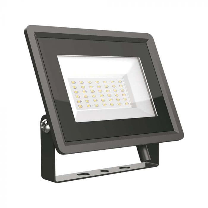 Reflektor LED F-Series 30W, 6500K, 2510lm, čierny VT-4934-B (V-TAC)