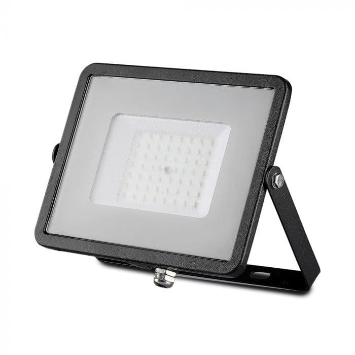 Reflektor LED PRO 50W, 6400K, 4000lm, čierny, VT-50 (V-TAC)