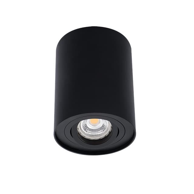 Svietidlo GU10 25W, IP20, čierna, Bop-P, 125x95, BORD DLP-50-B (Kanlux)