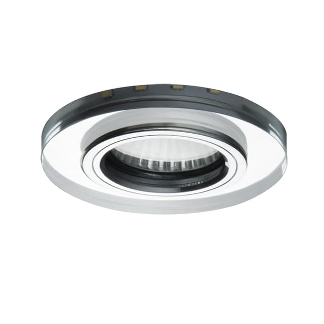 Svietidlo GU10 20W+3,6W, 6500K, 250lm, IP20, sklo, BOp-Z, O90x22, SOREN O-SR CW (Kanlux)