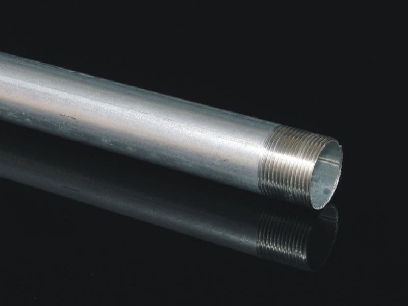 Rúrka ocel. závit. EN, priem. 16mm, (kat.zn.-6016E ZN) dlž. 3m (KOPOS)