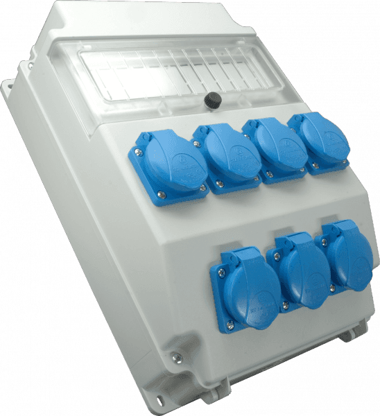 Rozvodnica 11M 7x250V možnosť istenia IP54 - ROS 11/x-25 (SEZ DK)