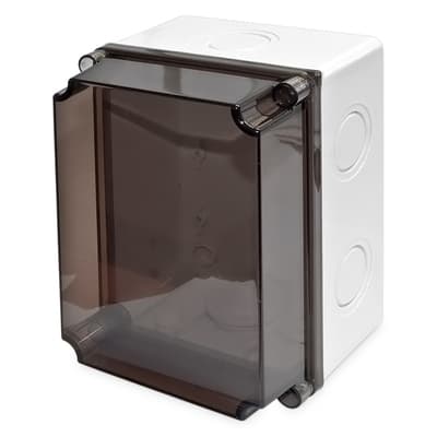 Krabica rozbočovacia 110x150x95mm IP65 K4N-T transparentný kryt