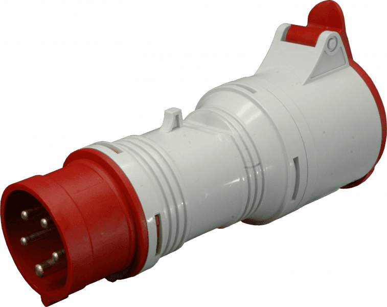 Adaptér 5P-4P 16A/400V IP44 - A 1653/43 (SEZ DK)