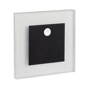 Svietidlo LED štvorcové zapustené Apus 0,8W, 4000K, 14lm, PIR, 12V DC (Kanlux)