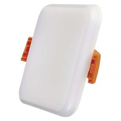 Mini LED panel 75x75 štvorcový vstavaný biely, 6W, 4000K, IP65 (EMOS)