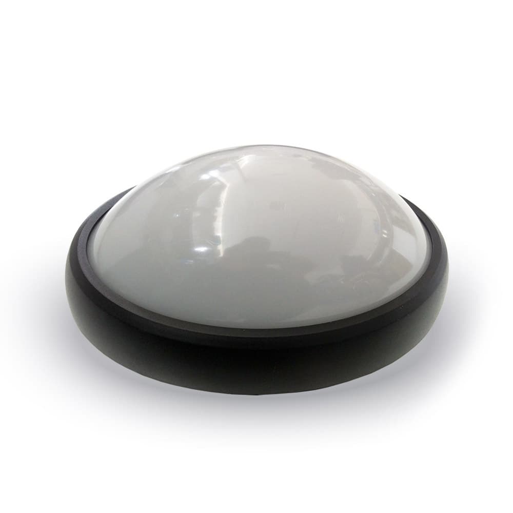 Stropné LED svietidlo okrúhle 8W, 4000K, 560lm, IP66, čierne VT-8014 (V-TAC)