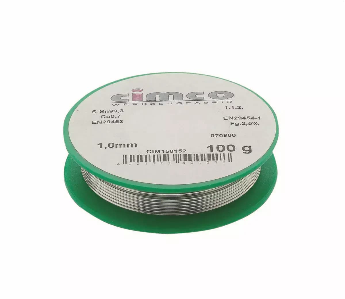 Letovací bezolovnatý drát o 1,0 mm (100 g)