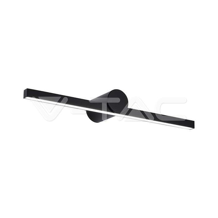 10W LED zrkadlové svetlo čierne 4000K VT-7022 (V-TAC)