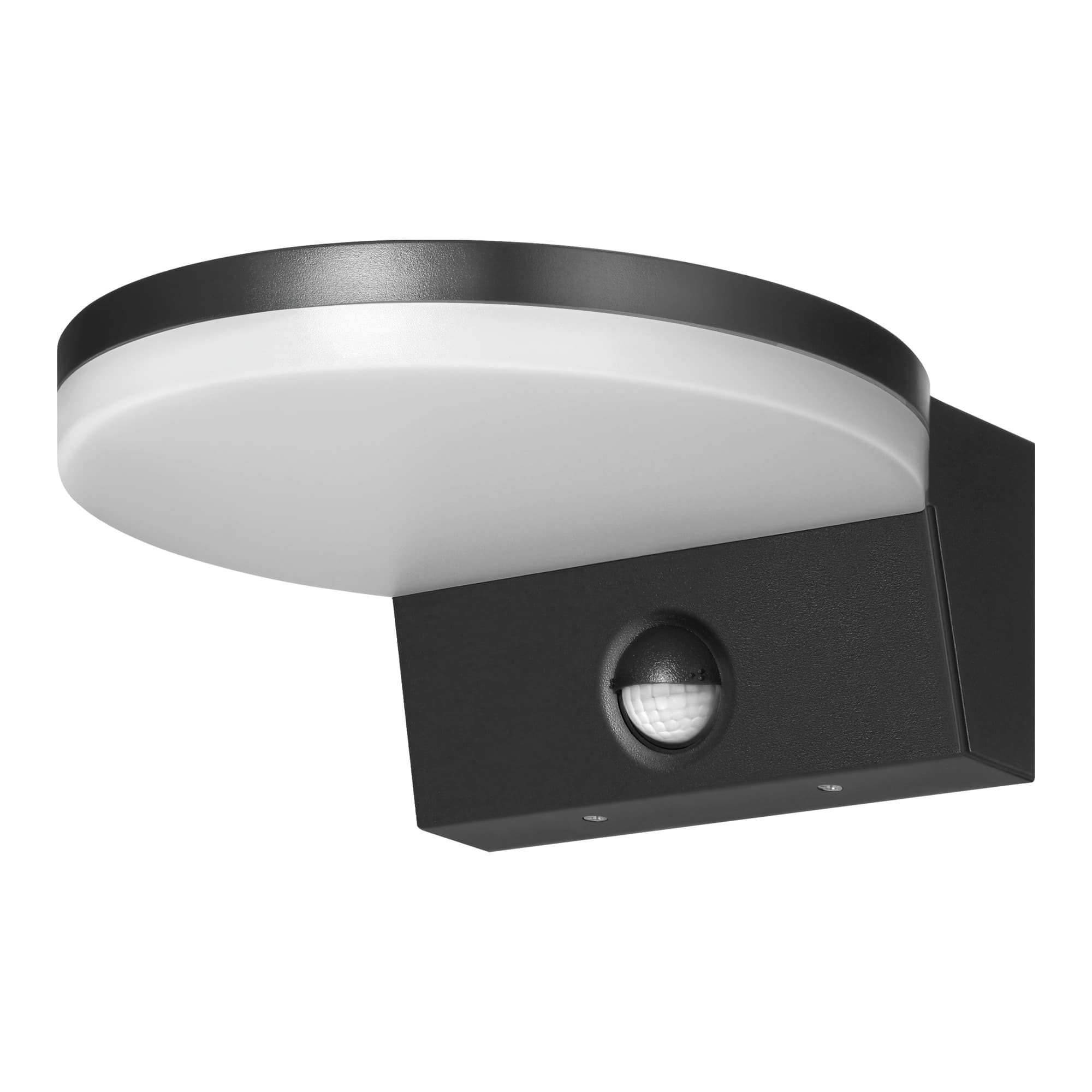 ASPEN LED 15 W, záhradné svietidlo s PIR snímačom pohybu, 1300 lm, IP65, 4000 K, čierne