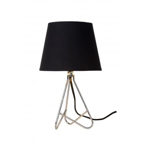 LUCIDE GITTA Table Lamp E14 H30cm Chrome, stolní lampa (Fulgur)