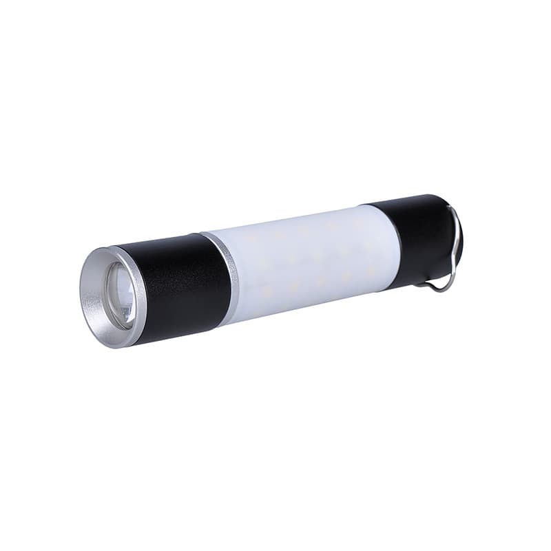 Solight LED ručné nabíjacie svietidlo s kampingovým lampášom, 250lm, Li-Ion, power bank, U
