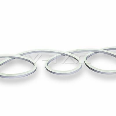 Neon Flex LED CRI 24V 8W, 6400K, 530lm, VT-560 5m rolka (V-TAC)