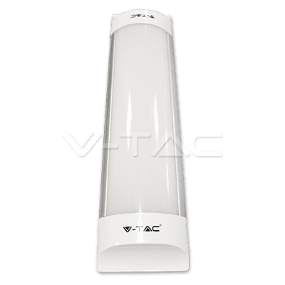Svietidlo LED 10W, 3000K, 800lm, IP20, 110°, Al/PC-biela, KTS-T, 300mm, VT-8013 (V-TAC)