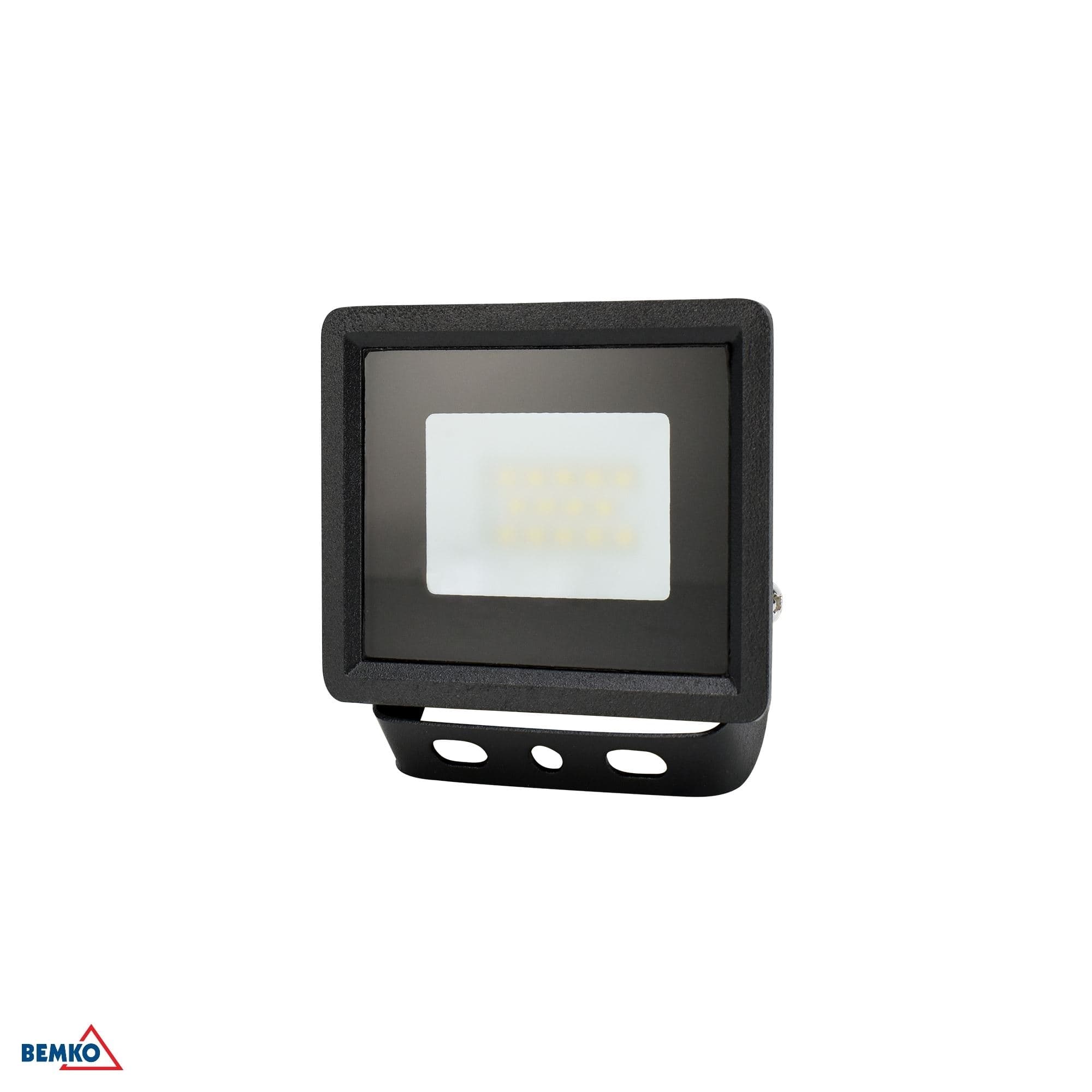 LED reflektor SMD KASTEL 10 W, 6500 K, 820 lm, IP65, čierny (Bemko)