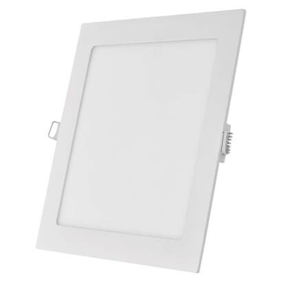 LED vstavané svietidlo NEXXO, štvorec, biely, 12W, neutrálna biela
