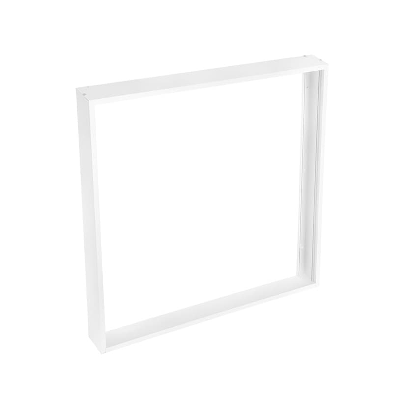 Solight hliníkový biely rám pre inštaláciu LED panelov s rozmerom 595x595mm výška 68mm