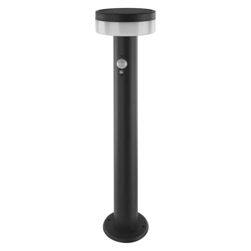 LED záhradné solární stĺpikové svietidlo so senzorom súmraku, TERION, 12,5 × 12,5 × (EMOS)