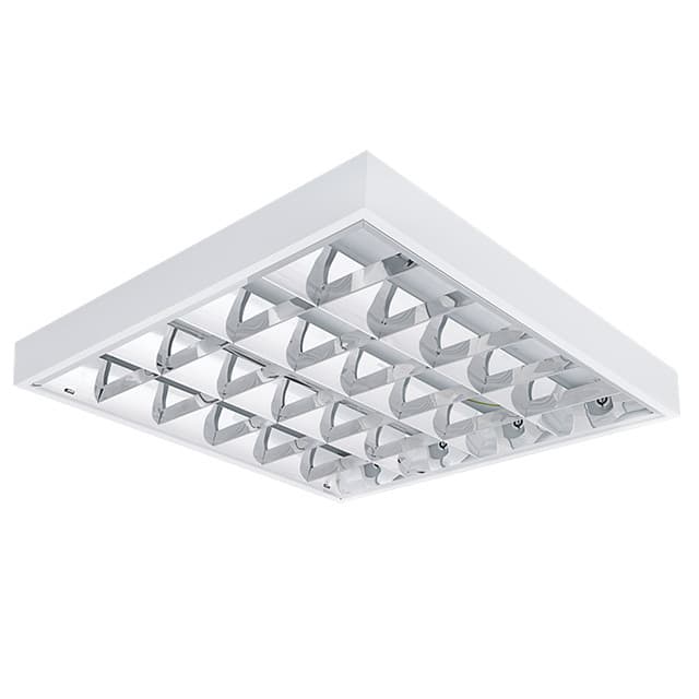 Svietidlo G13 4x18W, IP20, biela, KTS-T, 615x615, NOTUS 3WS EVG 418 NT (Kanlux)