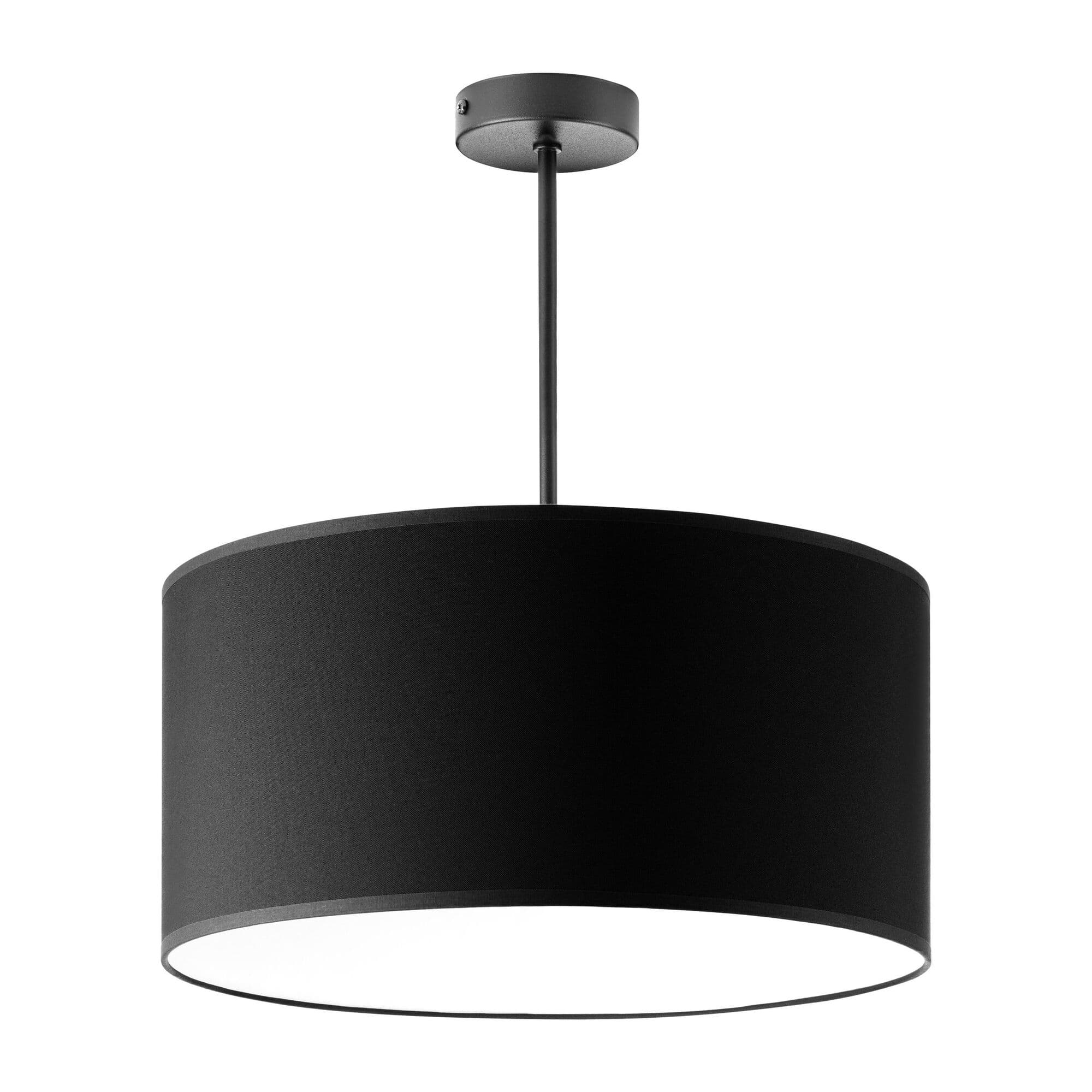 Závesné svietidlo ROLLO krátke , AD-LD-6340BE27T, 1x60W, E27, čierna (ORNO)