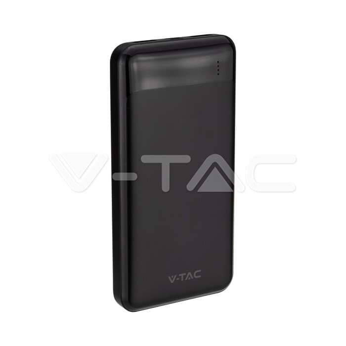 Powerbanka s rýchlou nabíjačkou 10 000 mAh, čierna VT-10005 (V-TAC)