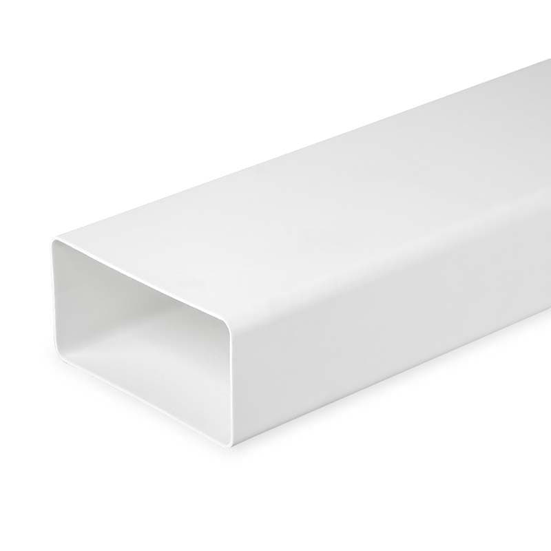 Ploché plastové potrubie, 110x55mm, 0,5m