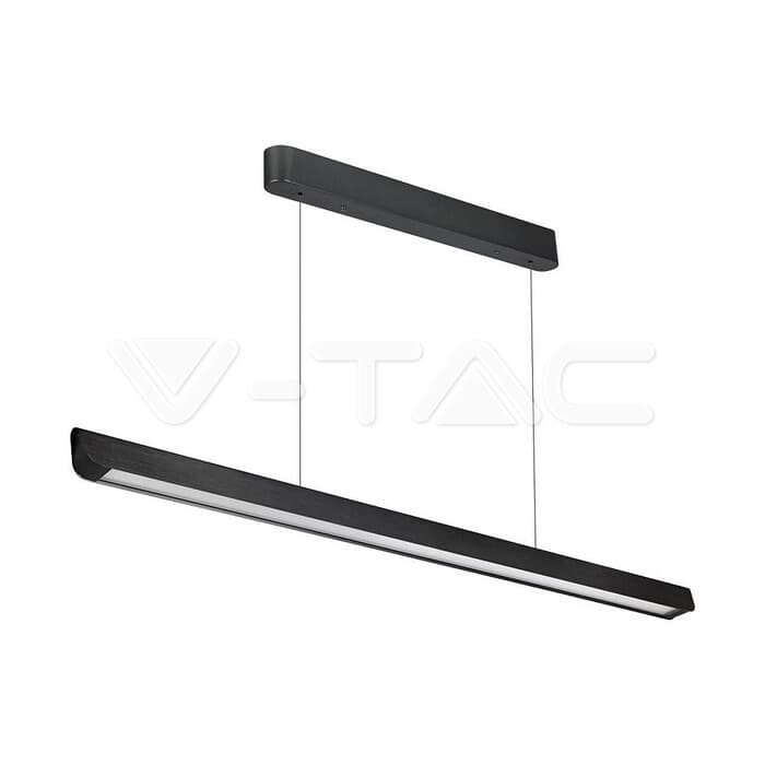 Závesné LED lineárne svietidlo 36W Typ-CCT:3IN1 – čierna (V-TAC)