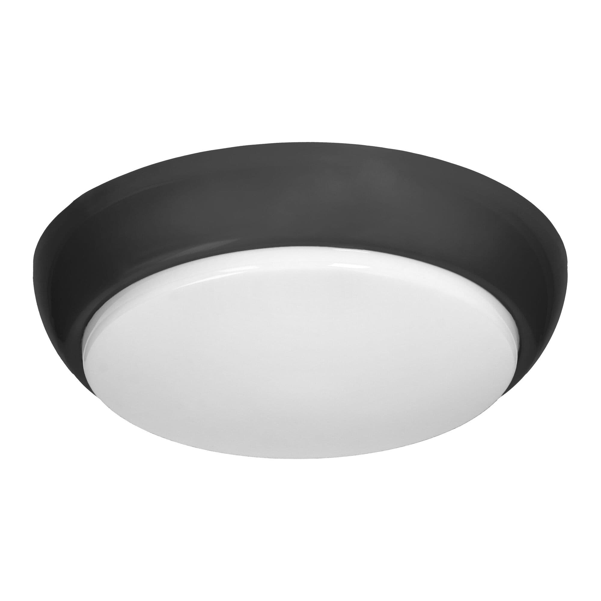 Stropné svietidlo KOKO LED, AD-PL-6280BLPM4, 18W, 4000K, IP44, IK10, čierne (ORNO)