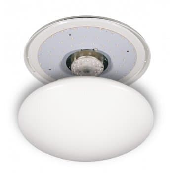 Svietidlo LED 12W, 2700K, 900lm, IP44, 180°, STR-RD, O 290x150, ANETA (OPPLE)