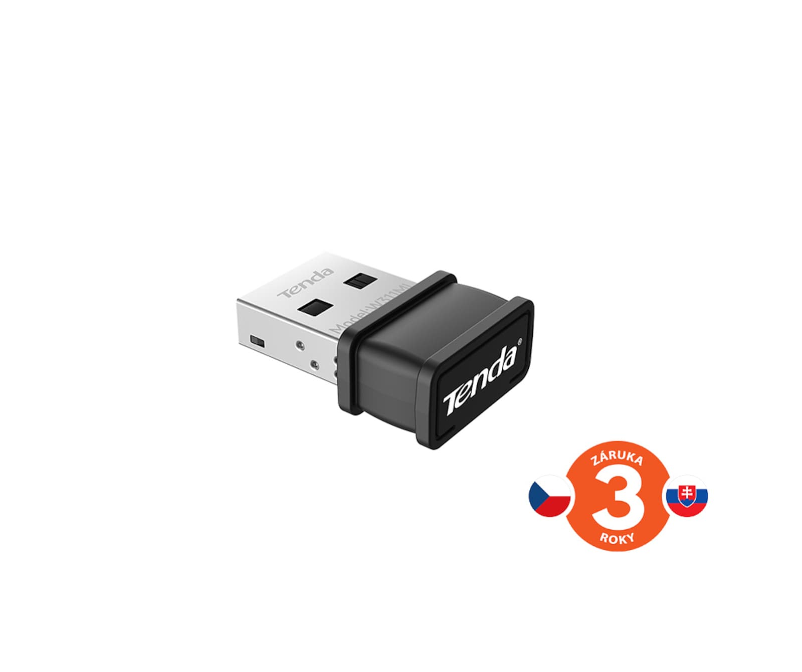 Tenda W311MIv6 Wireless AX300 Nano USB Adapter, 802.11ax/b/g/n, 286Mbps, WiFi 6