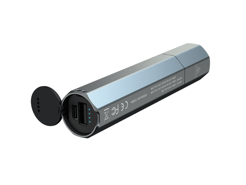 Powerbanka so svetlom Fenix E-CP, čierná (Fenix)