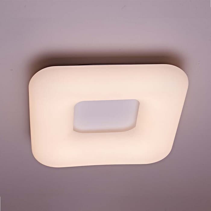 Stropné LED svietidlo štvorcové 300 26W, CCT, 2600lm, stmievateľné, biele VT-7309 (V-TAC)