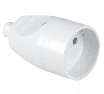 Zásuvka na kábel ORNO GN-161 16A/250V, 2-pol biela