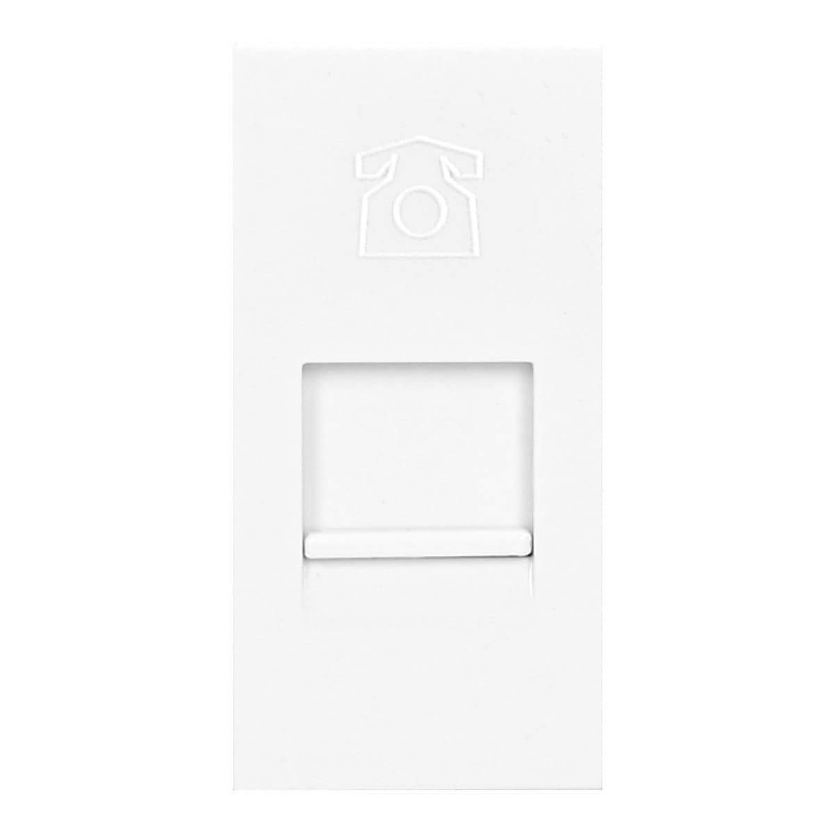 Modul NOEN - 1xRJ11 polmodul biely (ORNO)