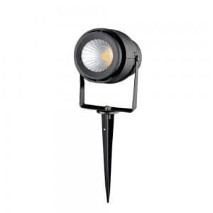 Záhradné LED zapichovacie svietidlo 12W, 4000K, 720lm, IP65, čierne VT-857 (V-TAC)