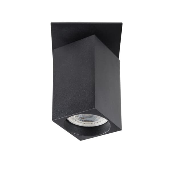 Svietidlo GU10 IP20, čierna, BOp-P, 80x80mm, CHIRO DTL-B (Kanlux)