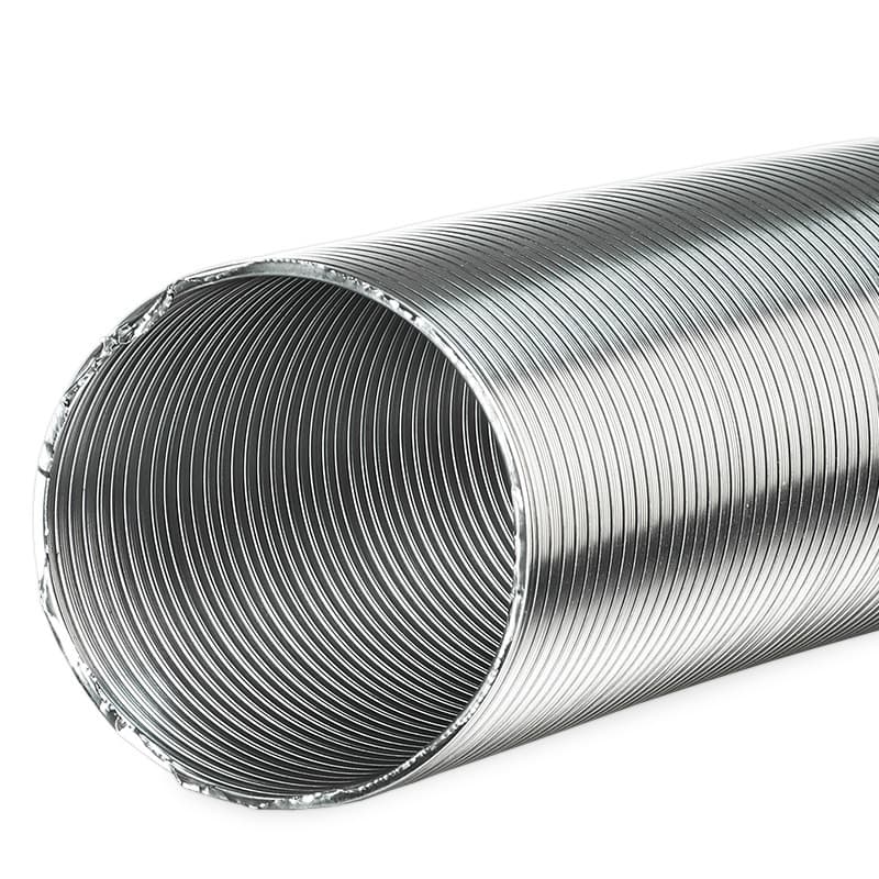 Ohybné hliníkové potrubie, o100mm x 1m, hrúbka 120µm