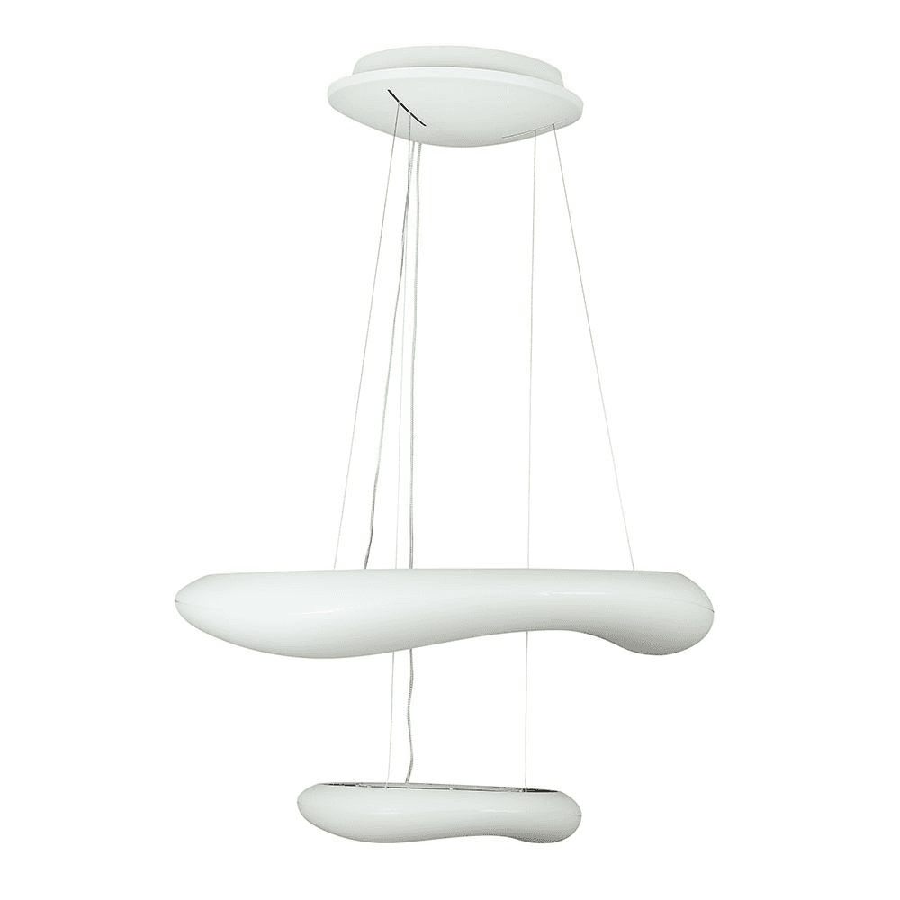 Závesné LED svietidlo okrúhle 600 60W, CCT, 5400lm, stmievateľné, biele VT-7606 (V-TAC)