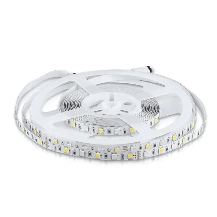 Pásik LED 12V 8W, RGB+3000K, 5m, 60 LED/m, VT-5050 (V-TAC)