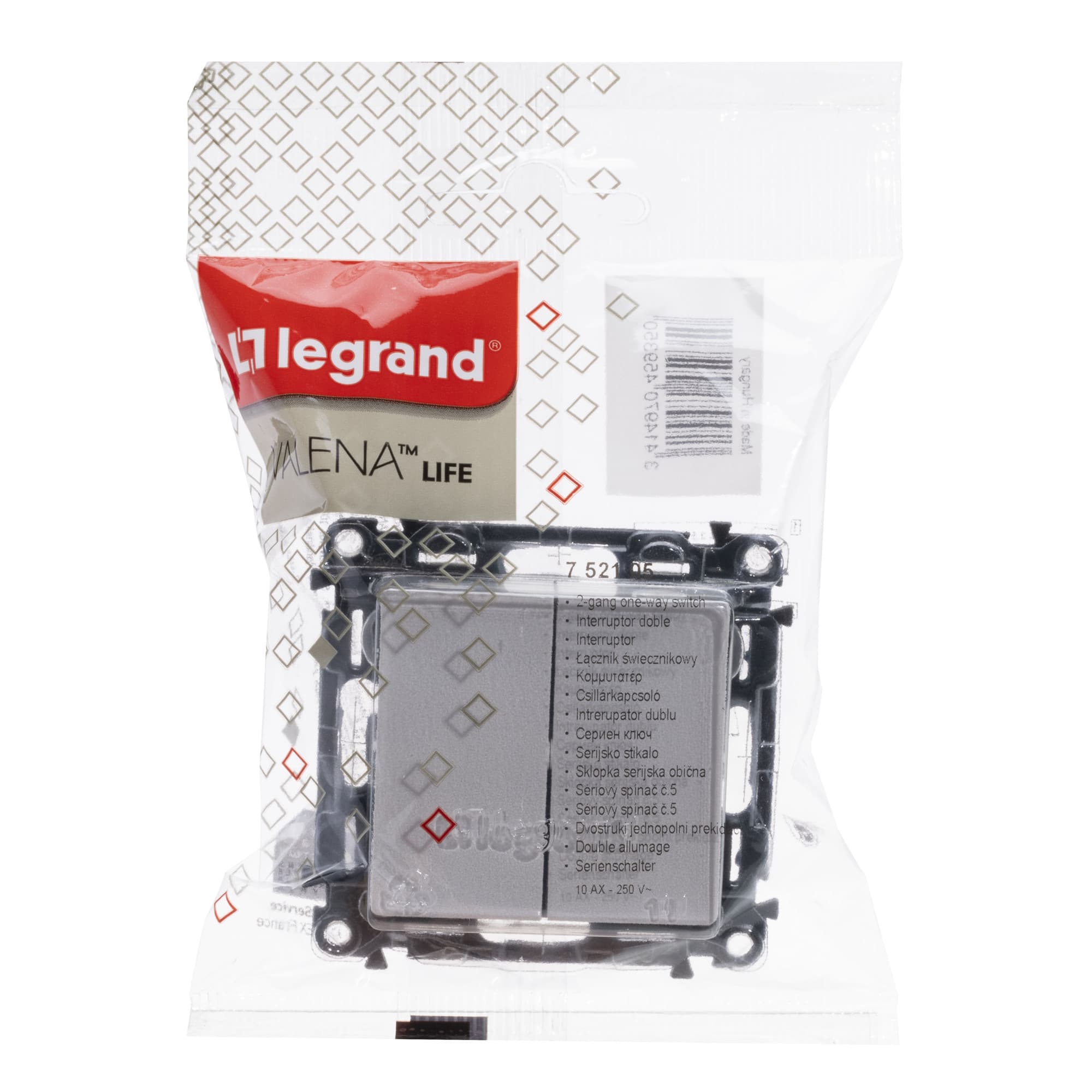 Prepínač sériový (5) 10AX/250V (PS) biela Valena Life (Legrand)